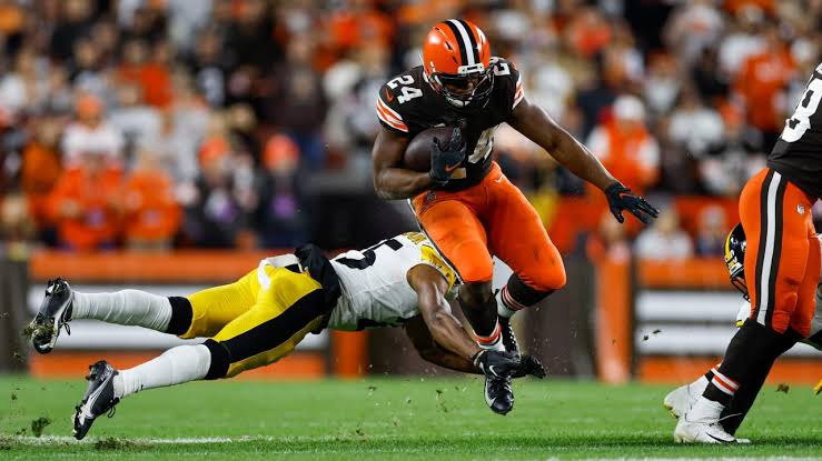 Browns’ Nick Chubb gets 100% real on Minkah Fitzpatrick hit that ...